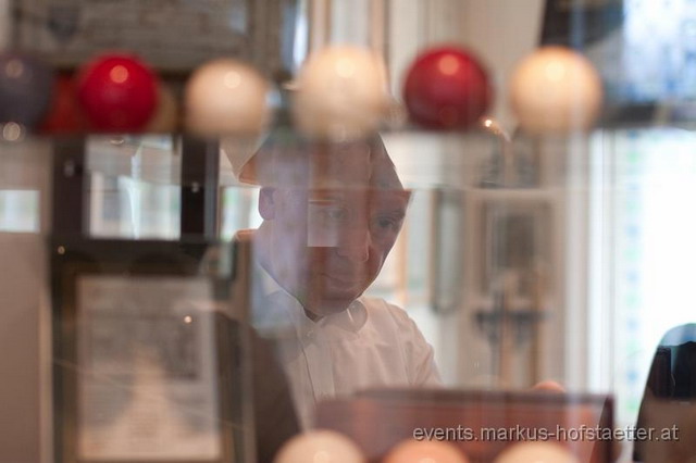 Mr. Weingartner in his own Museum